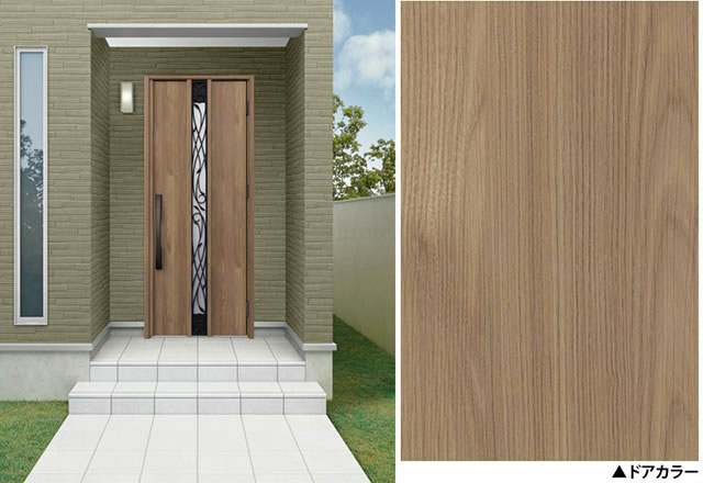 外壁 玄関ドア LIXILのおしゃれなインテリアコーディネート・レイアウトの実例RoomClip ルームクリップ