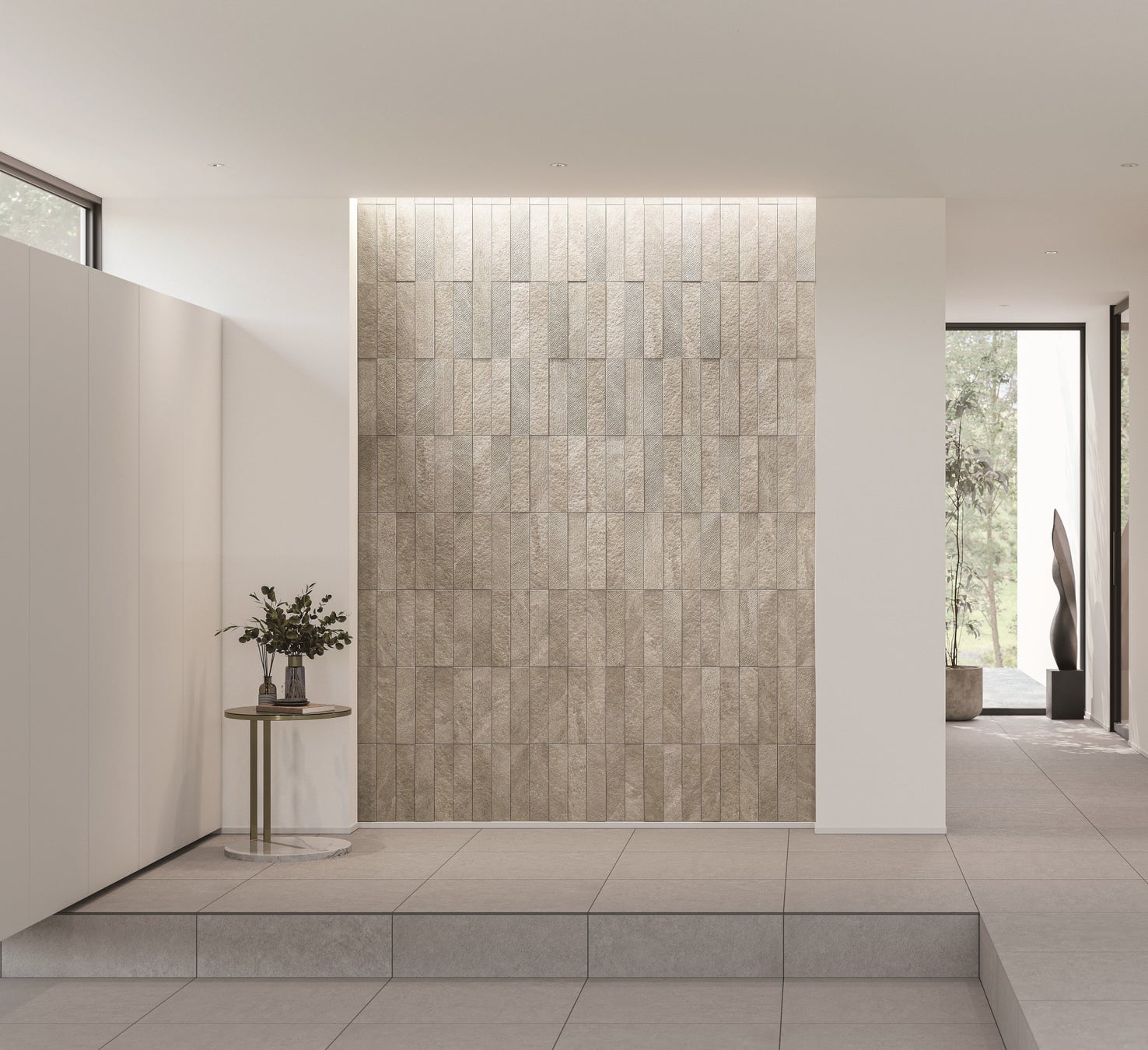 玄関 入り口 イズロイエ ダインコンクリート エコカラット 積水ハウス などのインテリア実例 - 2017-03-12 17:23:59RoomClip ルームクリップ