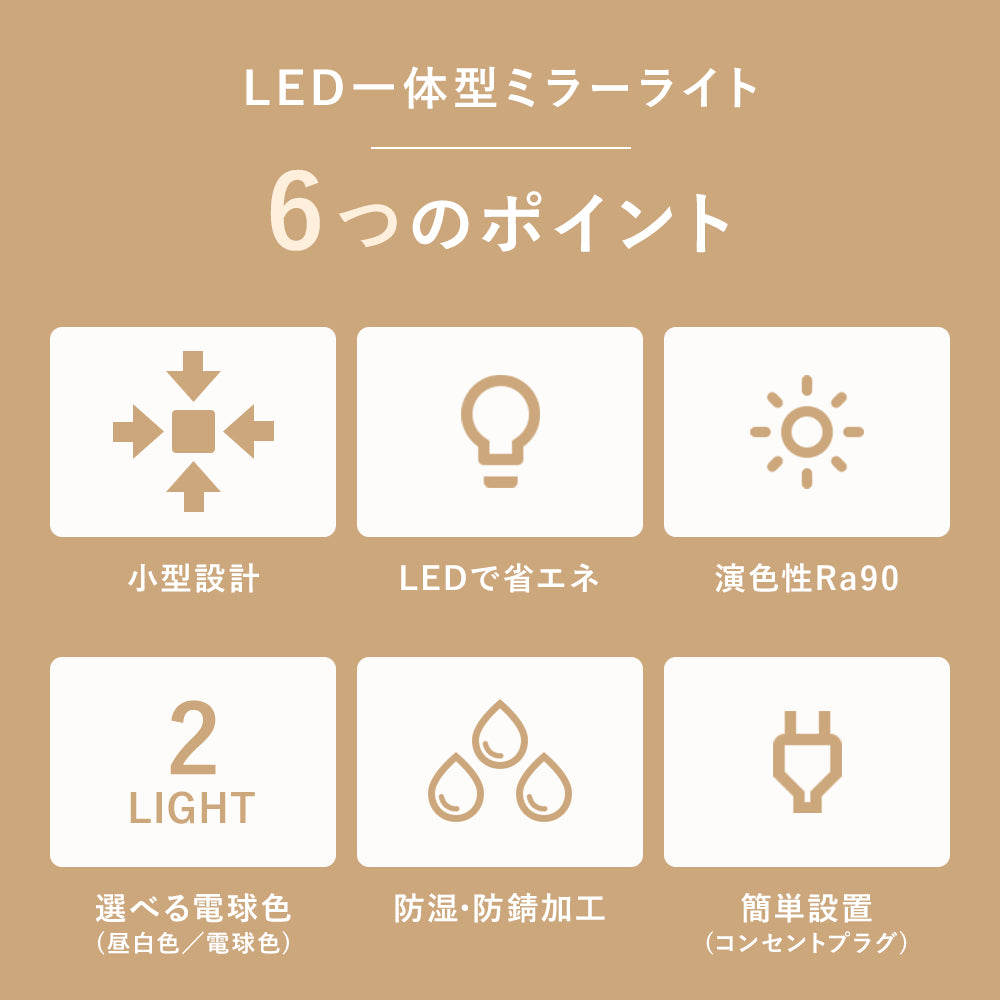 マルーンミラーLEDミラー 鏡 洗面所・水回りの通販ミラタップ 旧サンワカンパニー
