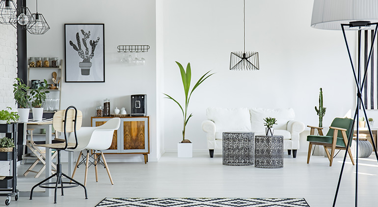 モノトーンのインテリアコーディネート集公式 LOWYA ロウヤ家具・インテリアのオンライン通販