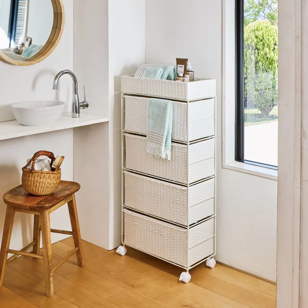 毎日が気持ちいい♪「洗面所」のすっきり収納アイデア術キナリノ