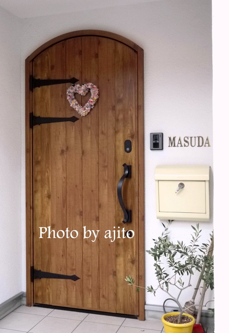 きゃー！カワイイ！この玄関ドア！いいなあ - 千葉県佐倉市の ヤマトアルミ工業