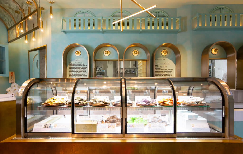 ケーキ屋の店舗デザイン_大阪府河内長野市 旅するケーキ屋メルヘン marchen空間ブランディング・店舗デザイン実績