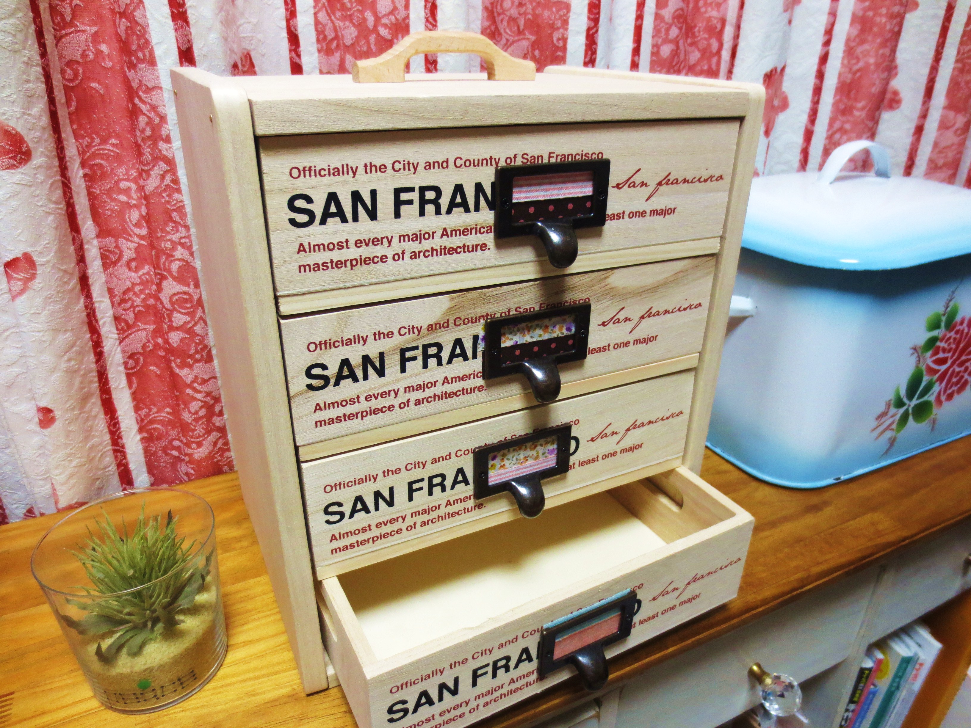 使って便利！引出し付き本立て 手作り木工工作キット 小箱 木の箱 簡単組み立て 夏休みの工作