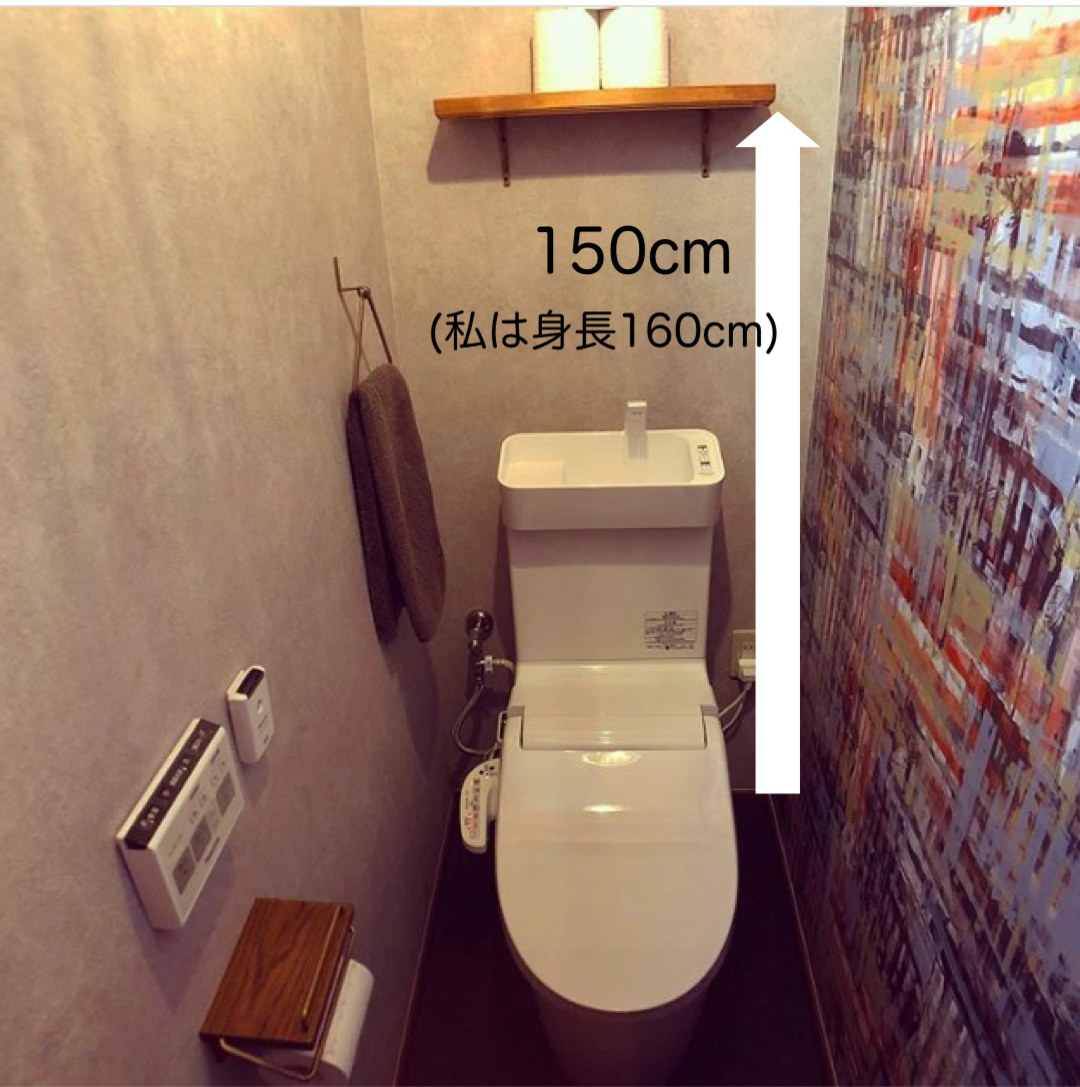 トイレの収納・棚１枚ってσ ；´Д` ｴｰｰｰ『 木 の おうち 』