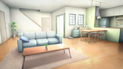 おしゃれな部屋茶色のイラスト素材FYI04141466ストックフォトの Qlean Market キュリンマーケット