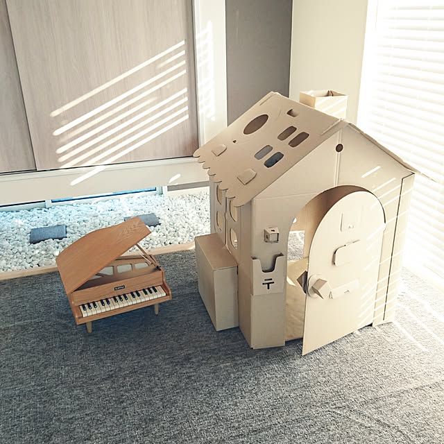 クーポン配布中！ アドベンチャーベースキャンプダンボールハウス ダンボール ハウス 段ボール プレイハウス プレイテント 段ボールハウス 秘密基地子供 こども 工作 家 キッズハウス 誕生日 プレゼント 5歳 4歳 3歳の評判・口コミocruyo オクルヨ