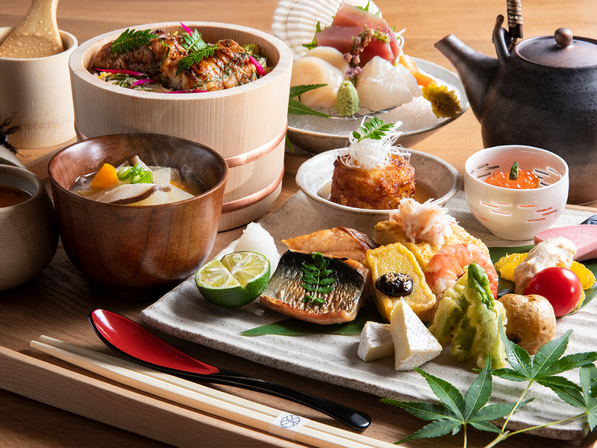 大満足☆タイムセール】北海道旬食材をまるごとこだわり【和御膳】◇朝食付｜ONSEN RYOKAN 由縁札幌｜ぐうたび北海道