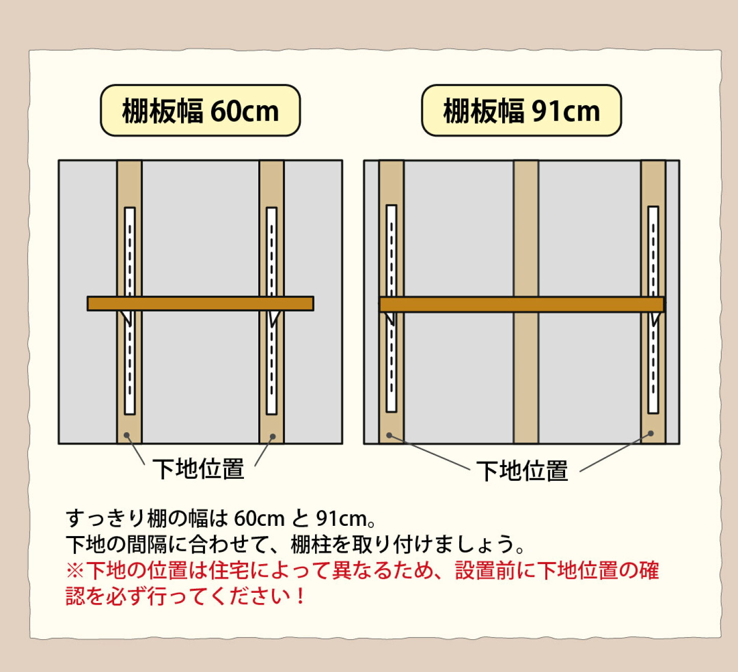 壁に穴開けなしで棚を設置！？ウォールシェルフで収納力アップ