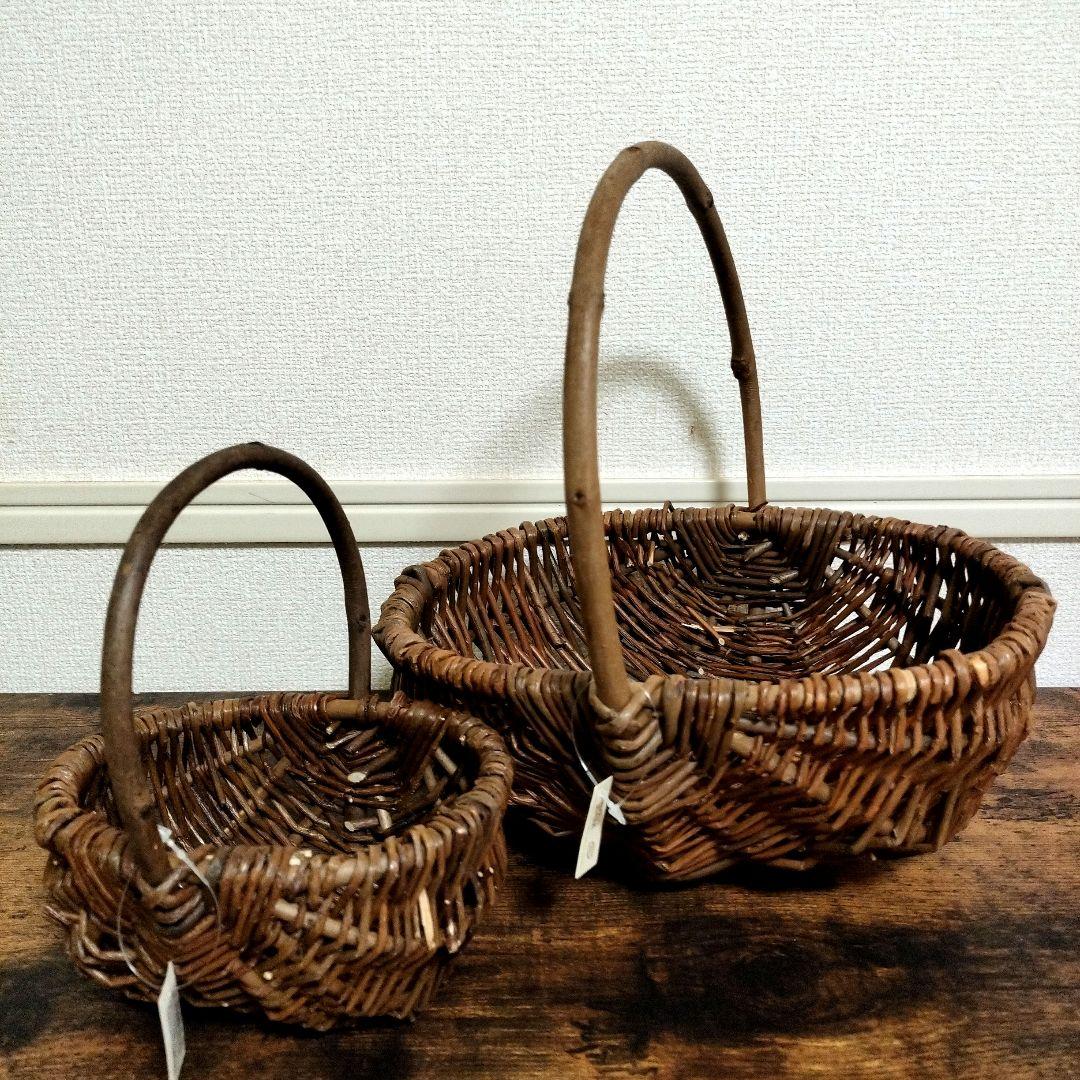 ユティル かご バスケット 通販 UTILE ラウンドローバスケット カゴ 籠 キッチンバスケット キッチン収納 ナチュラル キッチンストッカー持ち手 台所 果物かご 小物収納 洗える おしゃれ creer クレエ インテリア -BACKYARD FAMILY -プレゼント＆ギフトのギフトモール