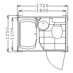 大風呂・露天風呂・エステ 図面 - 知恵の方舟 - 石井建築事務所