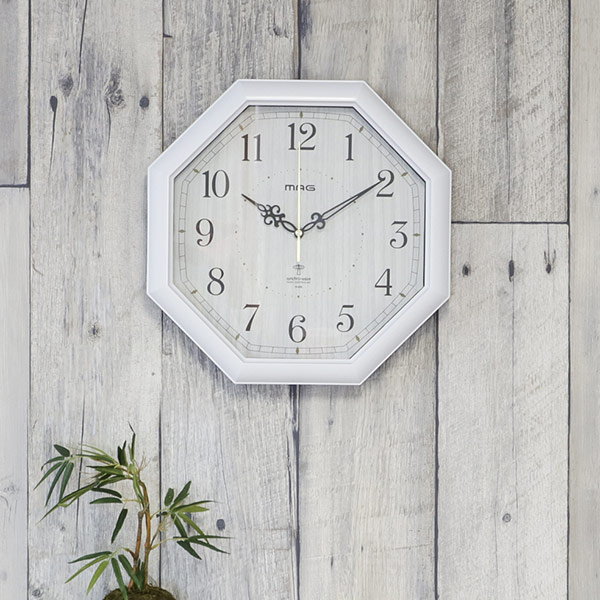 dショッピング 電波時計 掛け時計 八卦 八角形 時計壁掛け時計 アナログ インテリア 雑貨 風水 壁掛け 夜間秒針停止機能 静か 寝室リビング 居間 とけい クロック 掛け 洋室 和室カテゴリ：の販売できる商品リビングート093345209 ドコモの通販サイト