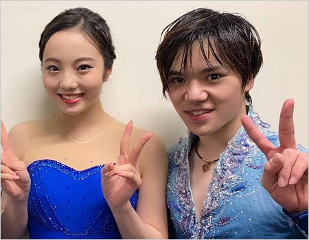 ワンピースオンアイス：本田真凜と宇野昌磨の共演