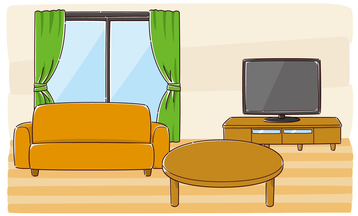 シンプルな部屋のイラスト素材210886081 毎月1点無料 フリー のストックフォト イメージマート