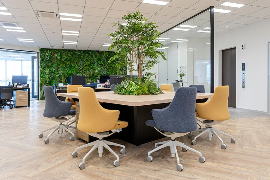おしゃれなオフィス内装事例3選出社したくなる空間演出のコツ株式会社秀建