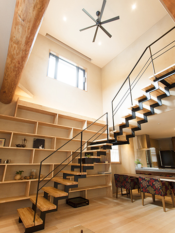 おしゃれな階段を空間のアクセントに！ 参考にしたいアイデア実例集注文住宅なら建築設計事務所フリーダムアーキテクツ