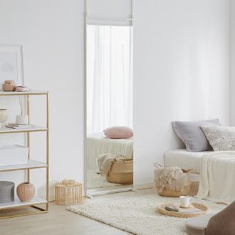 鏡 大型 全身 壁掛け 姿見 大きい 姿見鏡 セットBIGLONG 60 180cm 全身鏡、姿見鏡、 全身鏡、リビングルーム、寝室、衣料品店、廊下用の壁掛け式ドレッシングミラー Orange,160