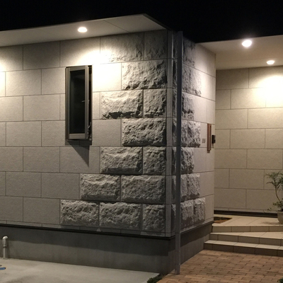 壁石 壁 石張り 擬石 タイル 大谷石 外装 外壁 石材 内装 内壁 レッジストーン コアロック 全サイズ ベージュケース販売 製造終了のため限定在庫 : インテリアショップ セラコア - 通販 - Yahoo!ショッピング