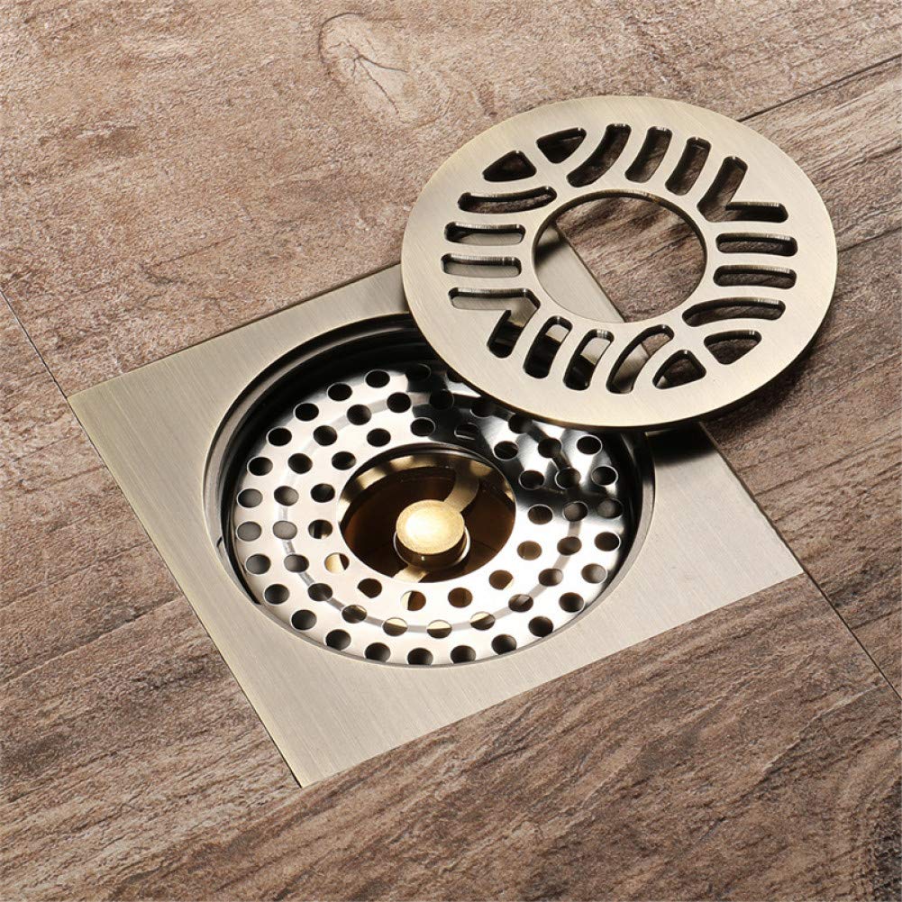 大容量の全銅製床排水口 - 消臭機能付き、浴室バルコニーの洗濯機に最適 - つや消し仕上げ 10X10Cm 家族やホテルでの使用に最 日立2槽式洗濯機のオーバーフロー用ホースPS-621-608カデンの救急社日立部品販売店