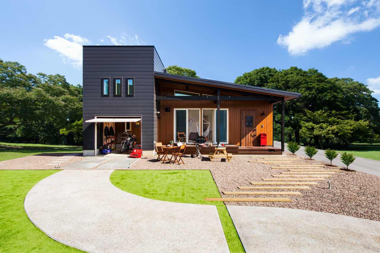 ガレージ ビルトイン風ガレージのデザイン施工のことならFJ DESIGN EXTERIOR