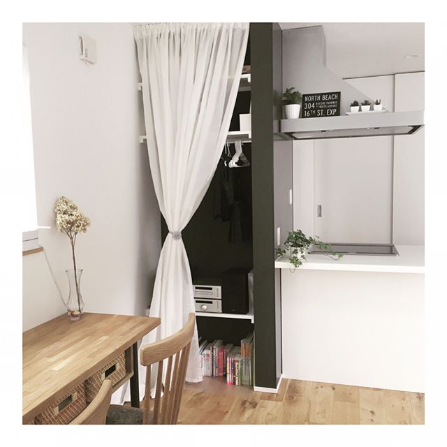 キッチン カフェカーテンのおすすめ商品とおしゃれな実例RoomClip ルームクリップ