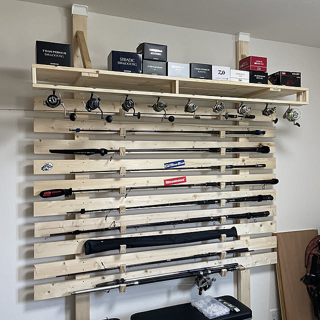 釣り部屋少し変更🎣 うっとり 笑My fishing room🎣✨釣り部屋 釣り部屋がある生活 釣り部屋インテリア 釣り部屋作り 釣り部屋リフォーム ルアー ルアーフィッシング 釣りバカ ルアーコレクション lurefishing lire fishingroom pescariaesportiva pescaria