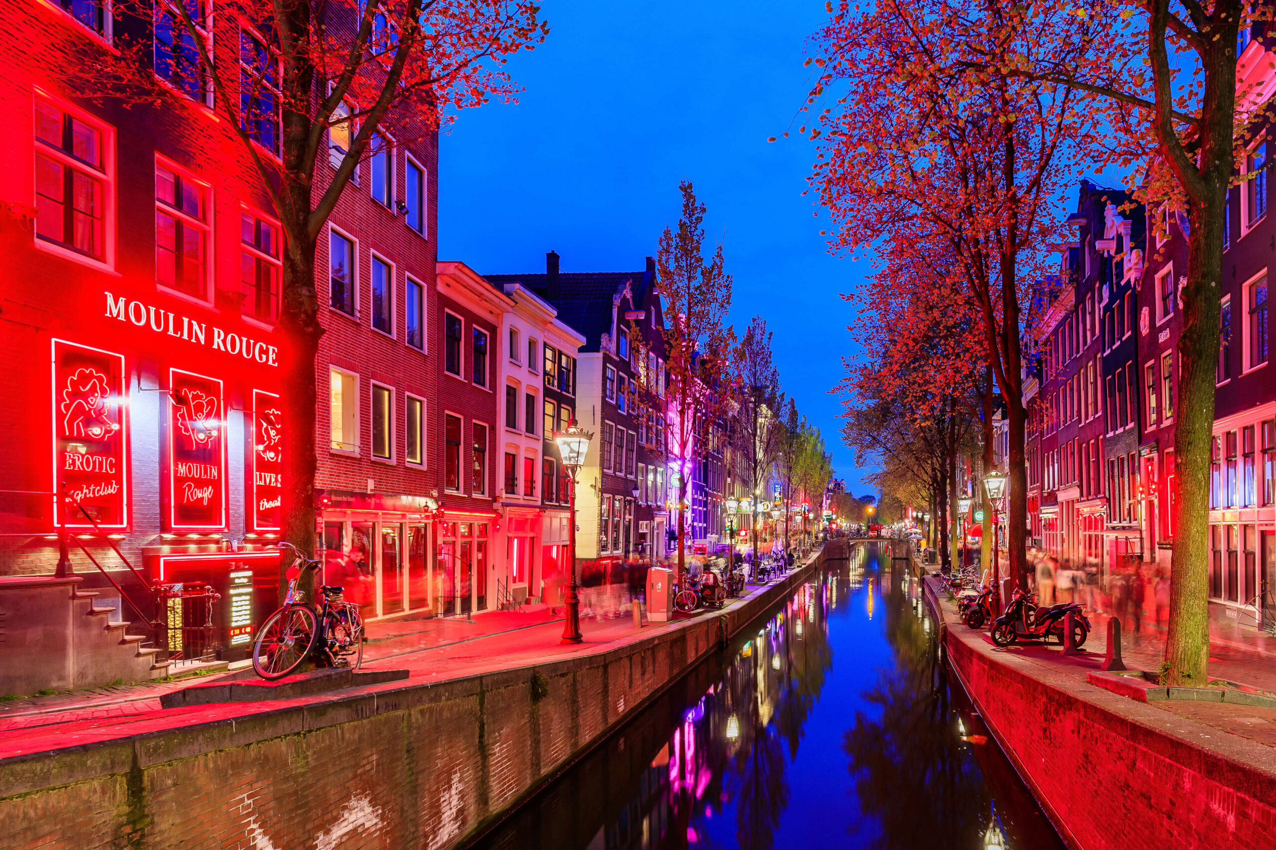 Amsterdam's red-light district shows